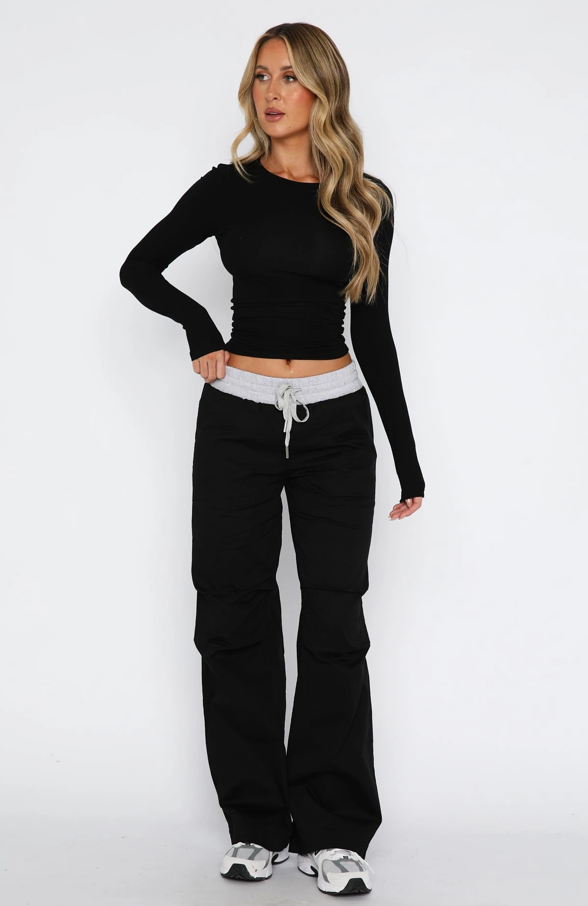 Girl Next Door Low Rise Pants Black 2 Girl Next Door Low Rise Pants Black - Image 2