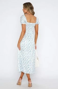 Divine Lovers Midi Dress Bluebell -Outlet The Lounge Vibe Store 08.06.2332489