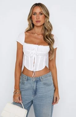 Lover Of You Top White -Outlet The Lounge Vibe Store 08.06.2332555