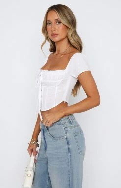 Lover Of You Top White -Outlet The Lounge Vibe Store 08.06.2332562