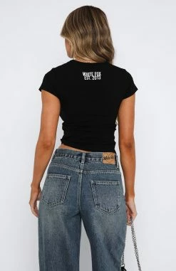 Moving Different Baby Tee Black 7 Moving Different Baby Tee Black -Outlet The Lounge Vibe Store 08.06.2332703