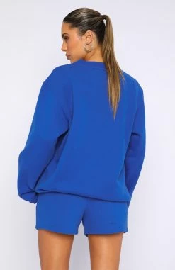 Project 5 Oversized Sweater Cobalt 8 Project 5 Oversized Sweater Cobalt -Outlet The Lounge Vibe Store 08.09.22 2 816