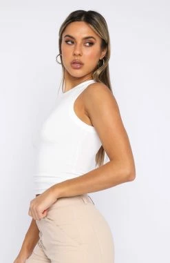 Move On Up Tank Top White 7 Move On Up Tank Top White -Outlet The Lounge Vibe Store 08.09.22 205