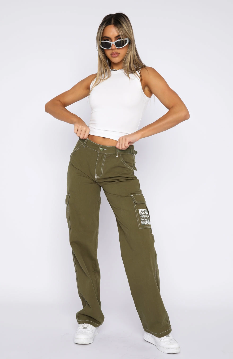 Back On Top Jeans Khaki 5 Back On Top Jeans Khaki - Image 5