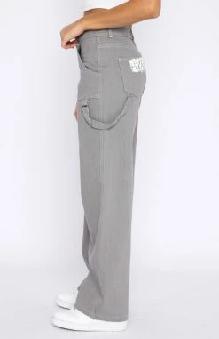 Do Better Pants Grey -Outlet The Lounge Vibe Store 08.09.22 874