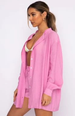 Take Me Out Shirt Pink -Outlet The Lounge Vibe Store 08.10.21 183