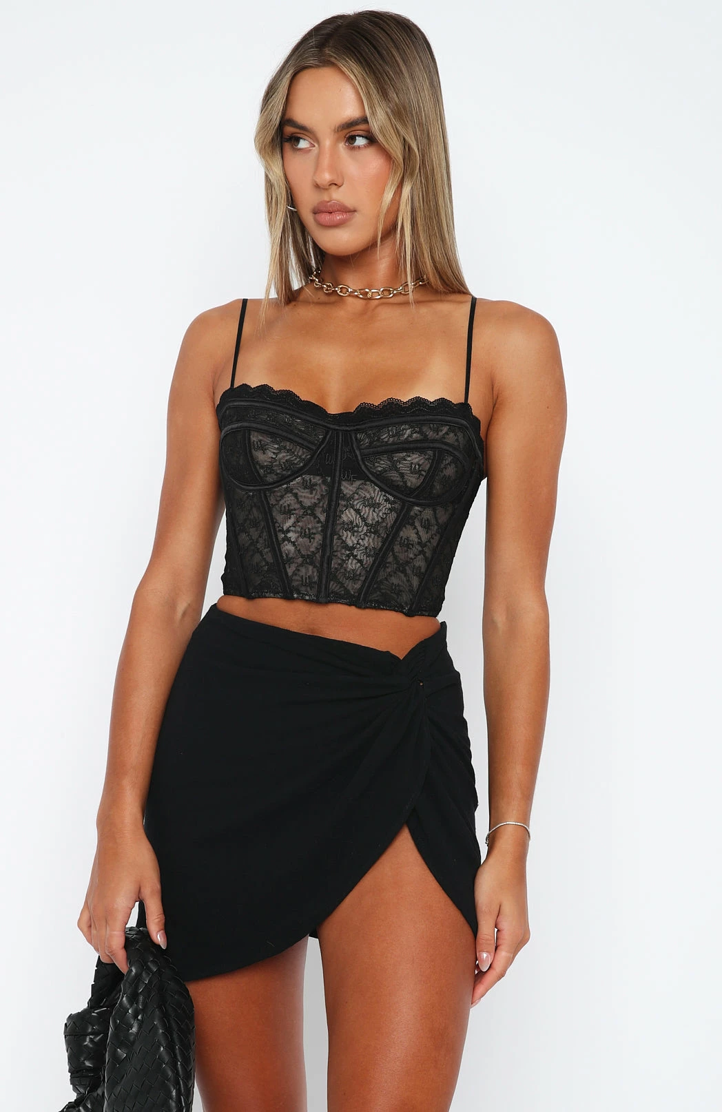 Chase Our Love Bustier Black Lace 2 Chase Our Love Bustier Black Lace - Image 2