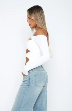 Just The Intro Bodysuit White 14 Just The Intro Bodysuit White -Outlet The Lounge Vibe Store 09.02.237955