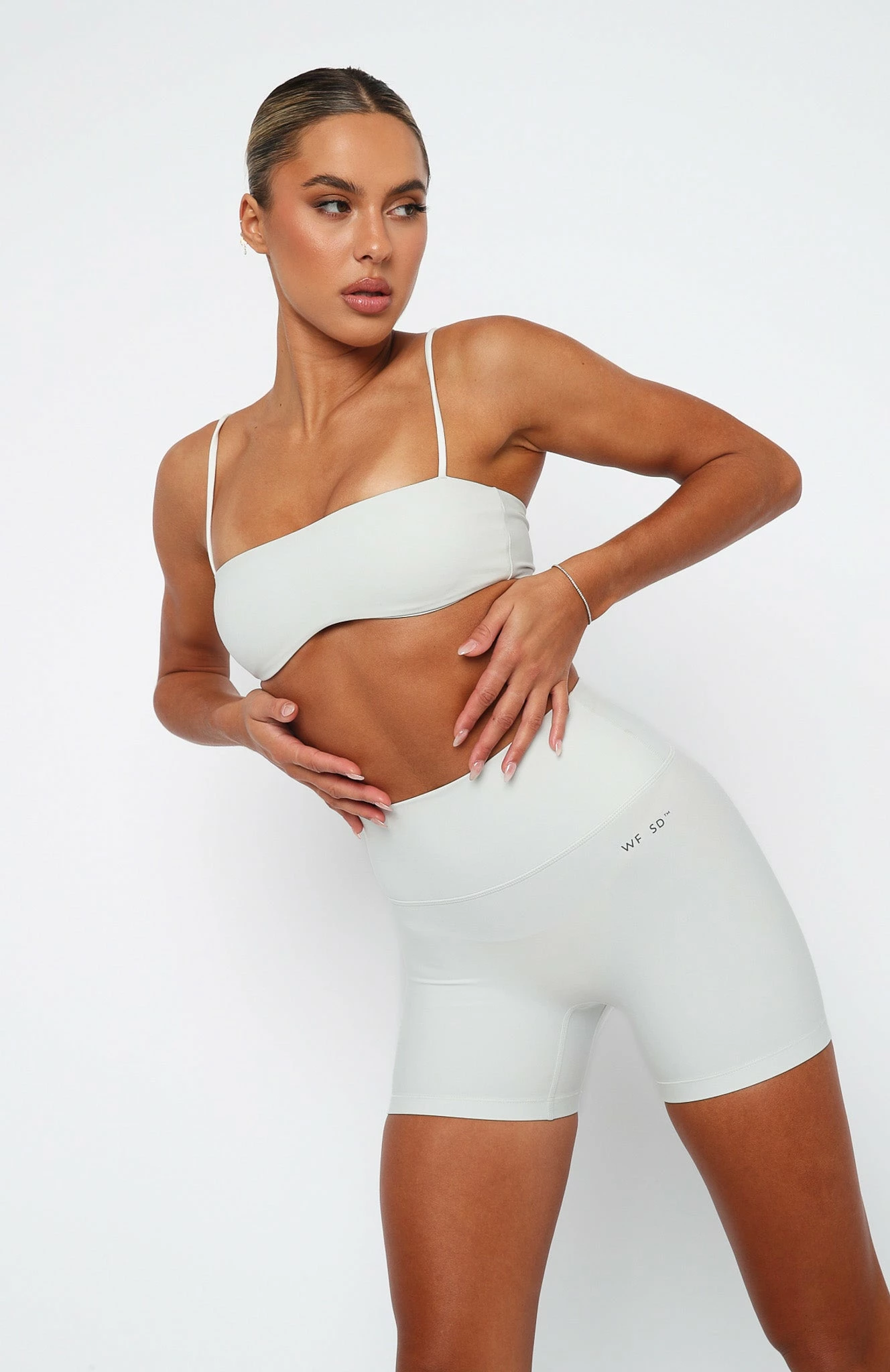 Carter Bike Shorts Oyster 3 Carter Bike Shorts Oyster - Image 3