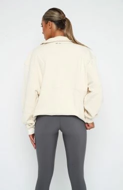 Chloe Zip Front Sweater Shell -Outlet The Lounge Vibe Store 09.02.239491