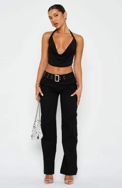 Good Days Ahead Low Rise Pants Black 11 Good Days Ahead Low Rise Pants Black -Outlet The Lounge Vibe Store 09.03.231773