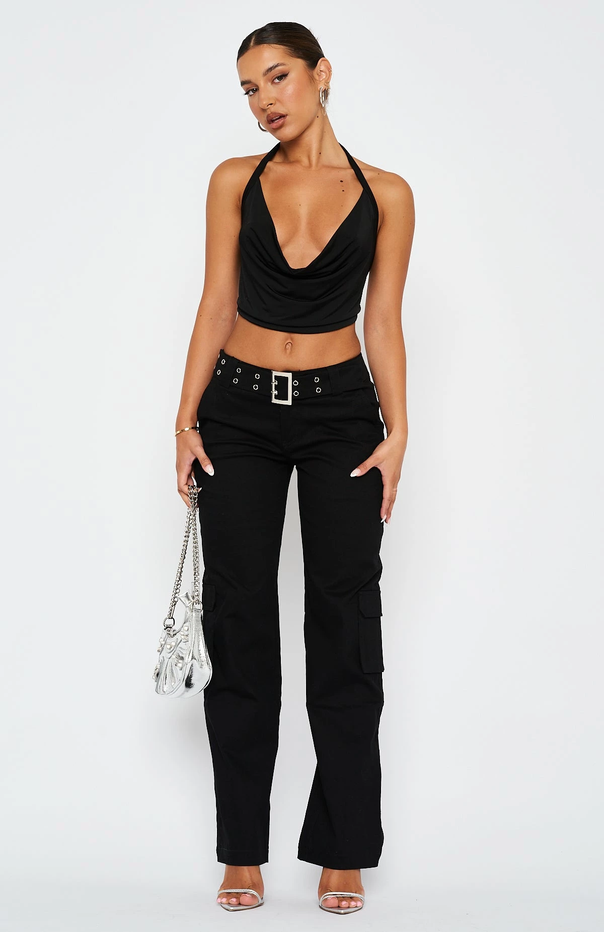 Good Days Ahead Low Rise Pants Black 5 Good Days Ahead Low Rise Pants Black - Image 5