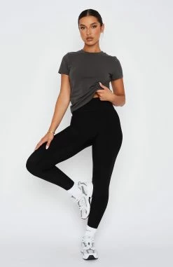 Figure It Out Tee Charcoal -Outlet The Lounge Vibe Store 09.03.232093