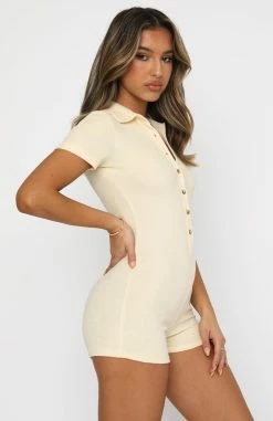 Golden Light Terry Playsuit Cream 14 Golden Light Terry Playsuit Cream -Outlet The Lounge Vibe Store 09.07.21 592
