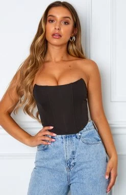 Patience Corset Black -Outlet The Lounge Vibe Store 09.10.198546