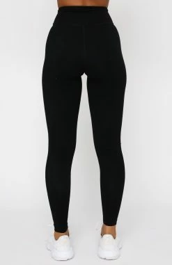 Go All Out Leggings Black -Outlet The Lounge Vibe Store 11.02.21 933