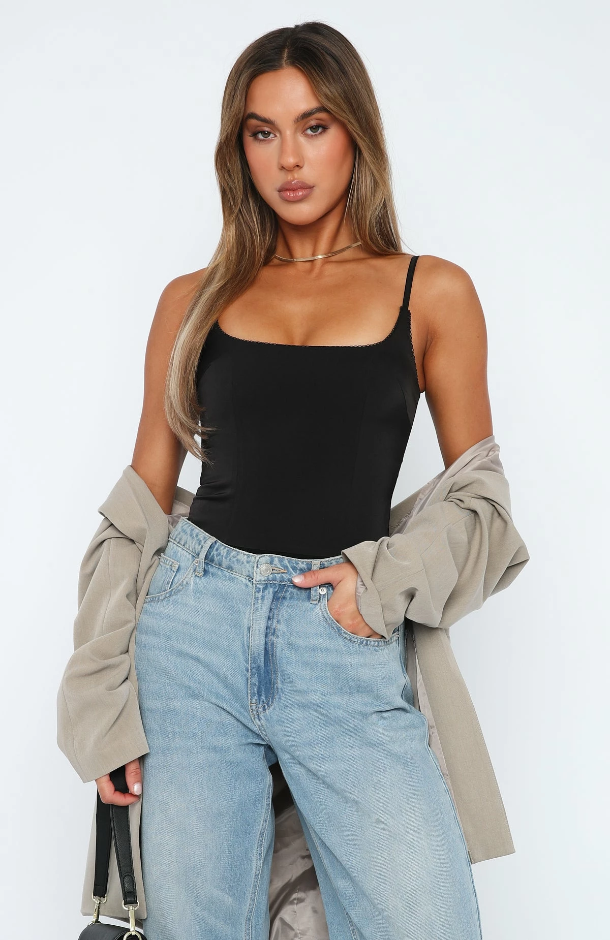 After Glow Bodysuit Black 4 After Glow Bodysuit Black - Image 4