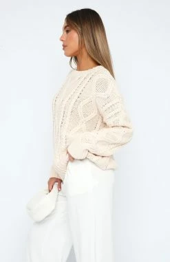 Strong Attraction Knit Sweater Cream 8 Strong Attraction Knit Sweater Cream -Outlet The Lounge Vibe Store 11.05.2318869