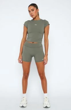 Always A Winner High Waisted Shorts Khaki -Outlet The Lounge Vibe Store 11.05.2319983 e78c0bb7 ce7f 4500 9707 d2b539f85885
