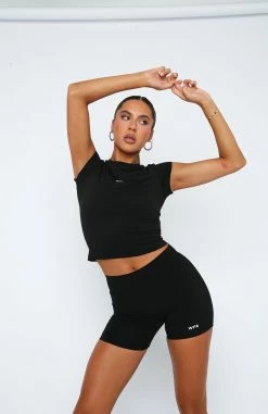 Always A Winner High Waisted Shorts Black -Outlet The Lounge Vibe Store 11.05.2320027 4443e939 b402 4639 af60 e5ebb862b94b