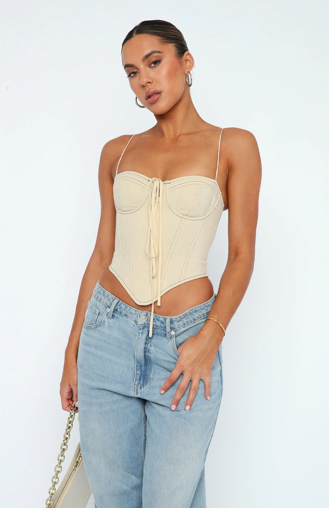 Since I Met You Bustier Cream 2 Since I Met You Bustier Cream - Image 2