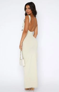 Don't Want To Be Apart Maxi Dress Stone -Outlet The Lounge Vibe Store 11.08.2346005