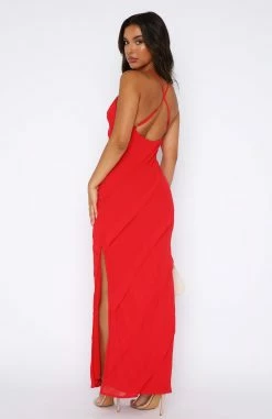 From Another World Maxi Dress Red -Outlet The Lounge Vibe Store 11.08.2346082
