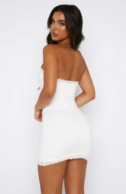 Lana Mini Dress White -Outlet The Lounge Vibe Store 11.08.2346147