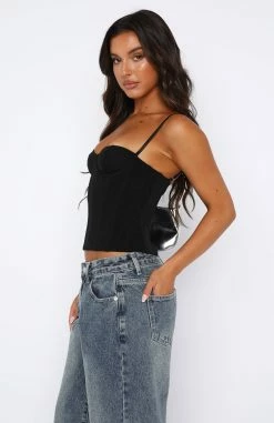 Been Waiting Bustier Black -Outlet The Lounge Vibe Store 11.08.2346277