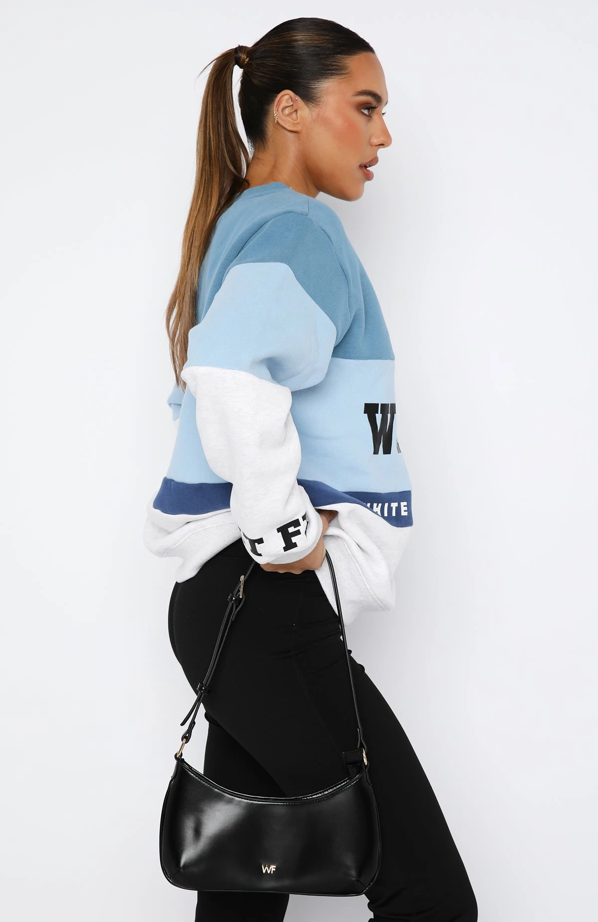 Latest And Greatest Oversized Sweater Dusty Blue 3 Latest And Greatest Oversized Sweater Dusty Blue - Image 3