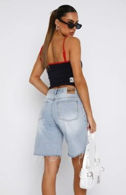 Don't Trust Me Denim Shorts Vintage Mid Blue 8 Don't Trust Me Denim Shorts Vintage Mid Blue -Outlet The Lounge Vibe Store 11.08.2346894