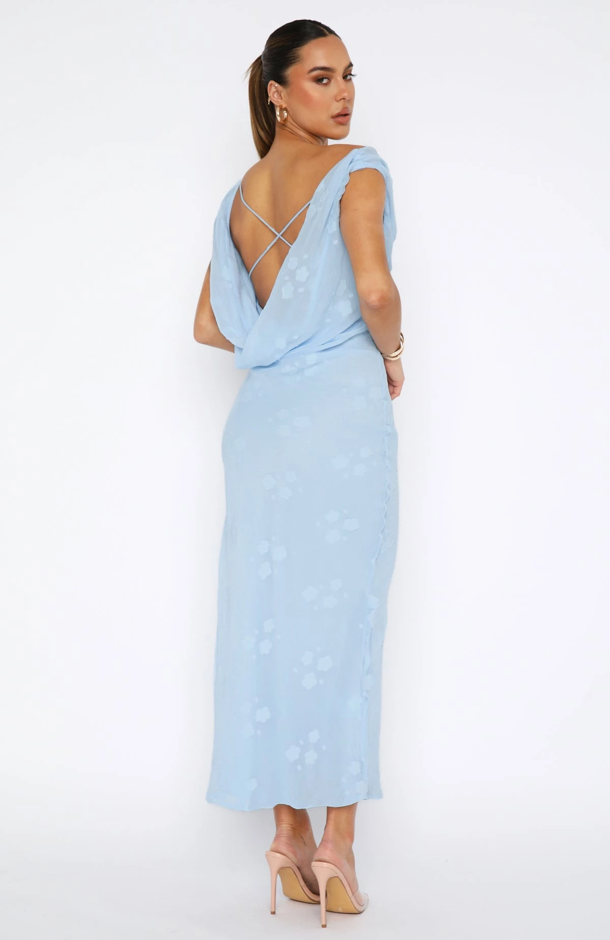 This Is The Year Maxi Dress Baby Blue 4 This Is The Year Maxi Dress Baby Blue - Image 4