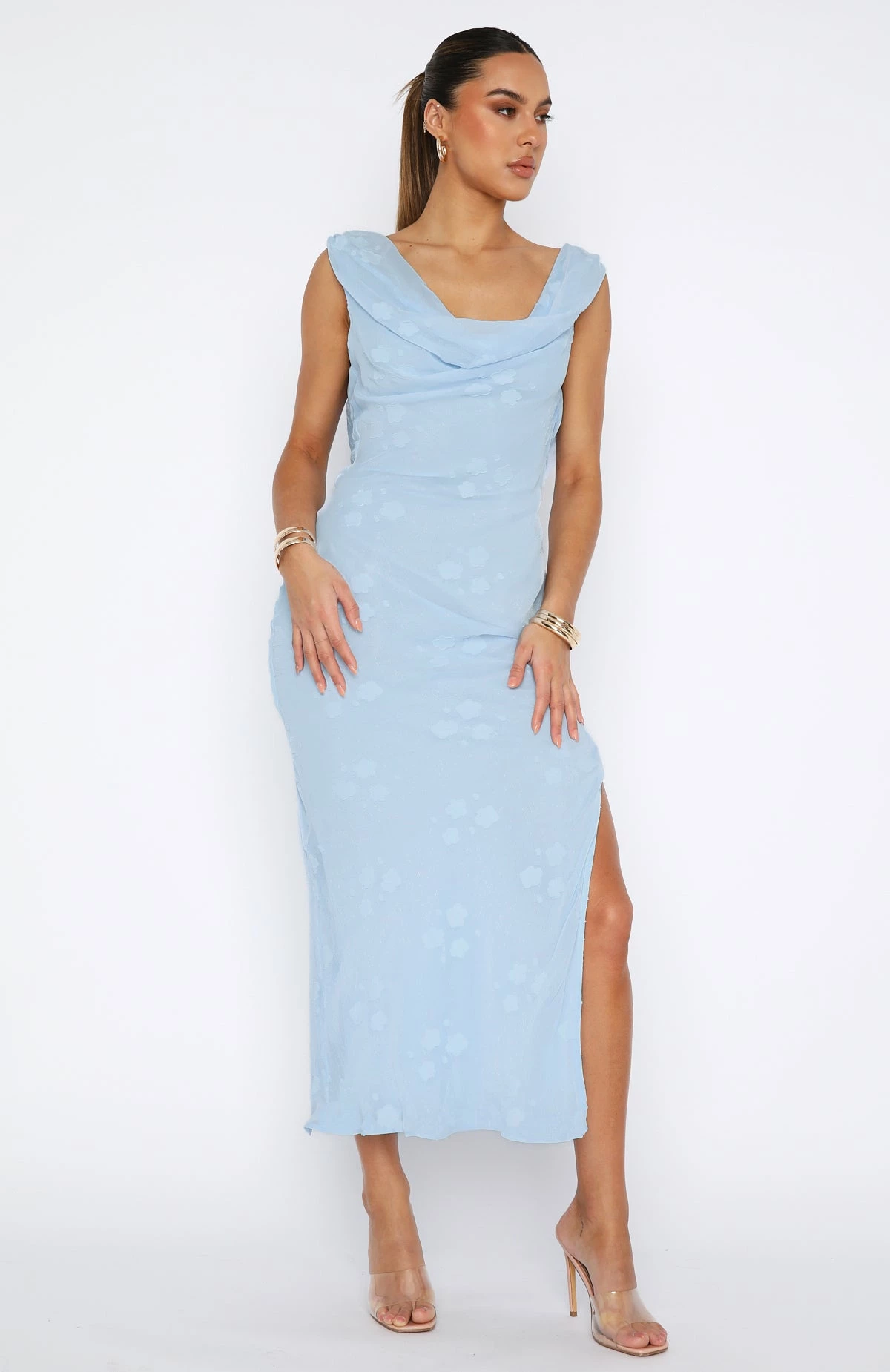 This Is The Year Maxi Dress Baby Blue 2 This Is The Year Maxi Dress Baby Blue - Image 2