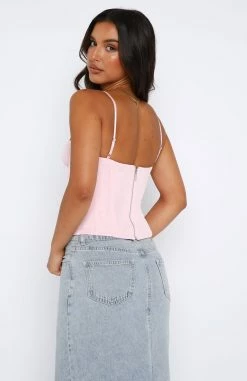Been Waiting Bustier Baby Pink -Outlet The Lounge Vibe Store 11.08.2347749