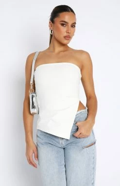 One More Night Strapless Top White -Outlet The Lounge Vibe Store 11.08.2347903