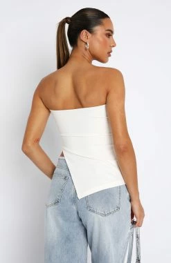 One More Night Strapless Top White -Outlet The Lounge Vibe Store 11.08.2347922