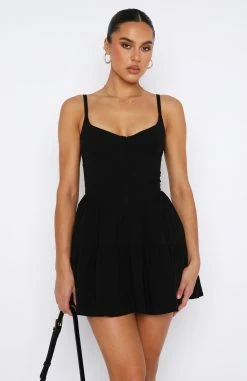 Never Been Hurt Mini Dress Black -Outlet The Lounge Vibe Store 11.08.2347990