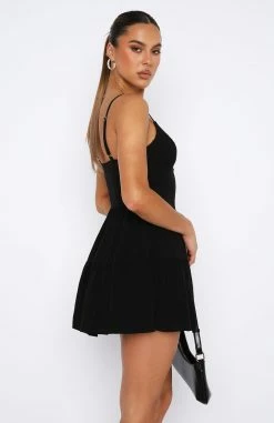 Never Been Hurt Mini Dress Black -Outlet The Lounge Vibe Store 11.08.2347994