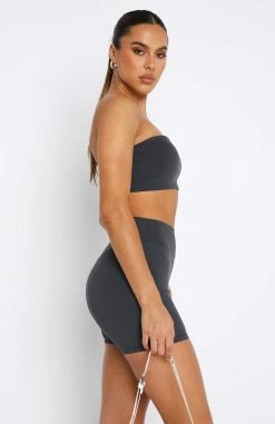 Big Flex Sports Bra Charcoal -Outlet The Lounge Vibe Store 11.08.2348568