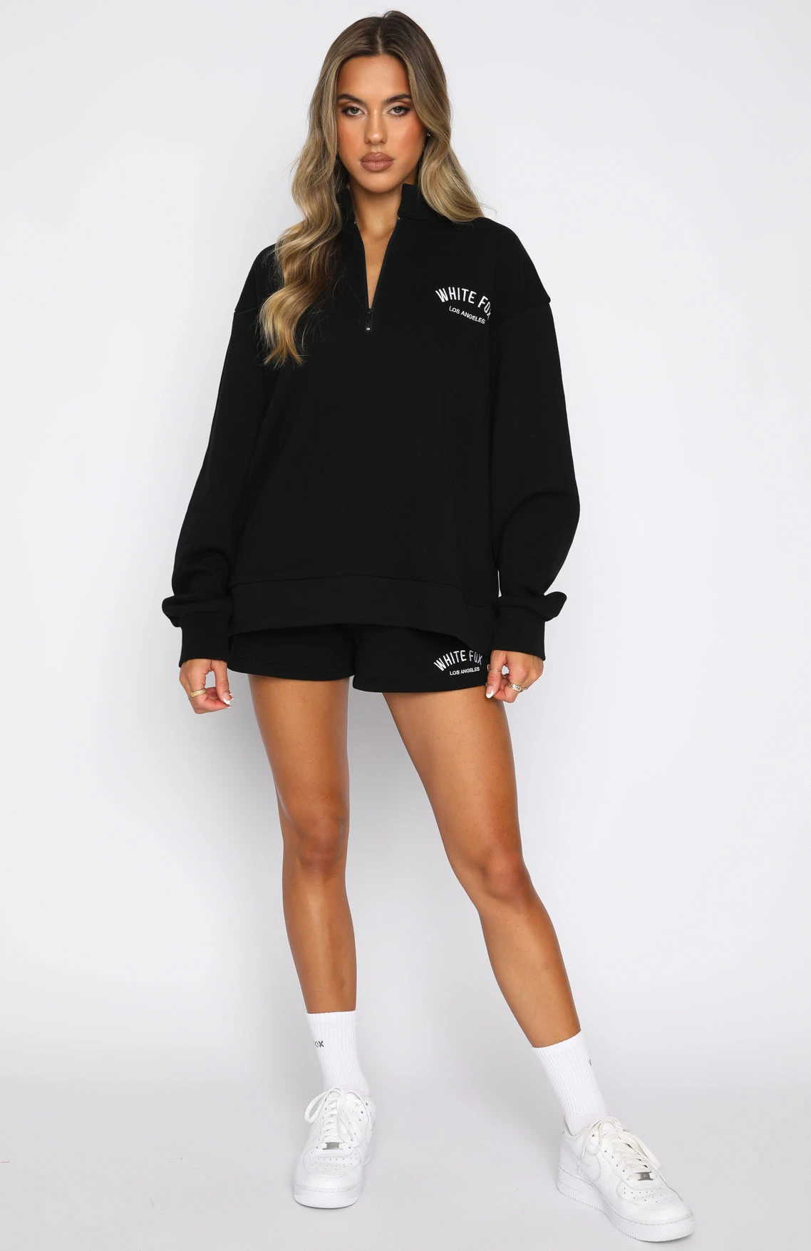 The Highest Demand Zip Front Sweater Black 5 The Highest Demand Zip Front Sweater Black - Image 5