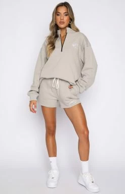 The Highest Demand Zip Front Sweater Taupe 12 The Highest Demand Zip Front Sweater Taupe -Outlet The Lounge Vibe Store 11.11.21 1137