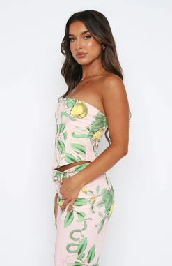 No Drama Bustier Pink Serpent -Outlet The Lounge Vibe Store 12.01.234686