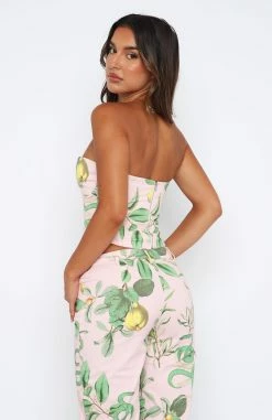 No Drama Bustier Pink Serpent -Outlet The Lounge Vibe Store 12.01.234690