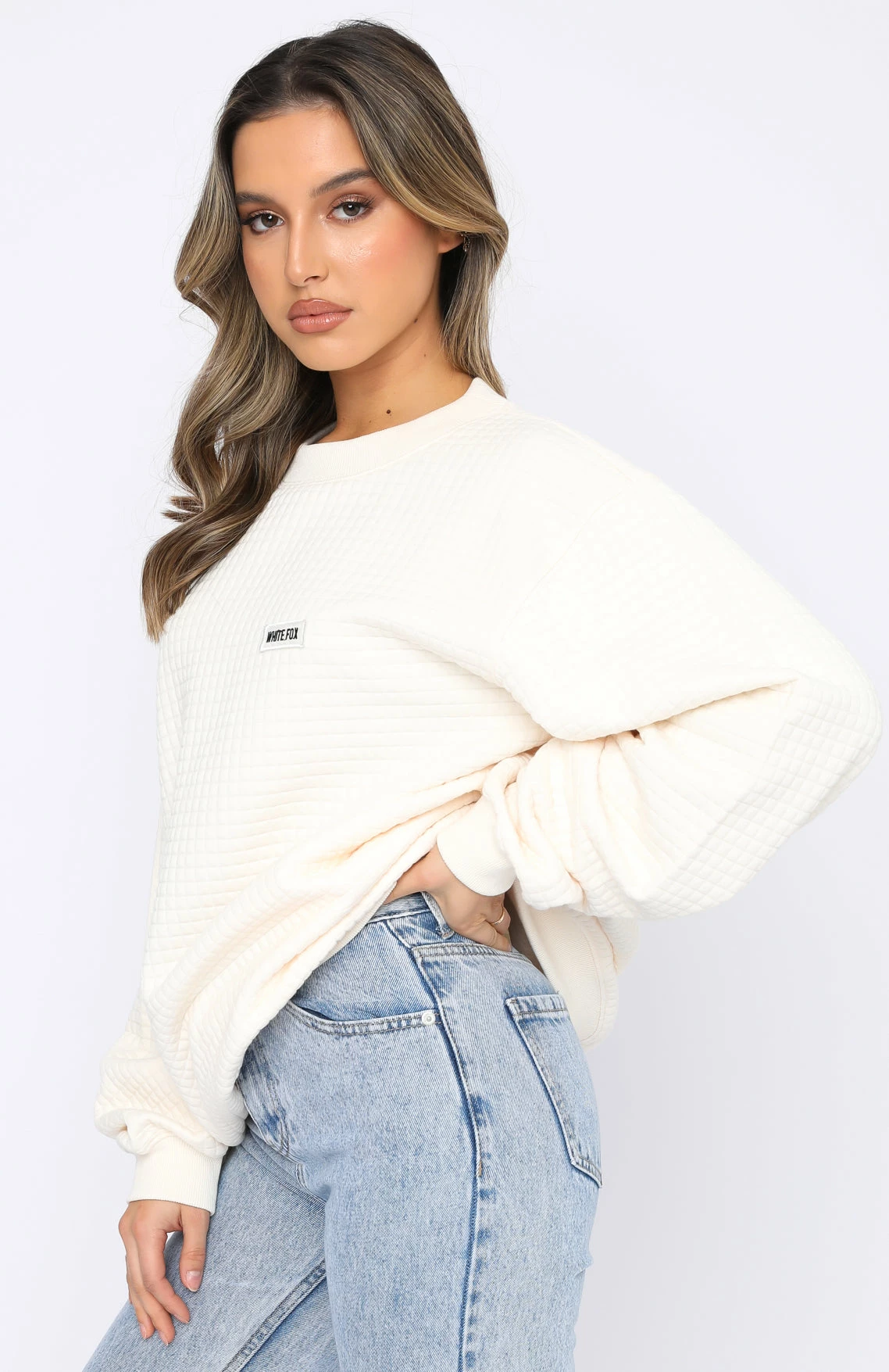 The Way Home Sweater Cream 3 The Way Home Sweater Cream - Image 3