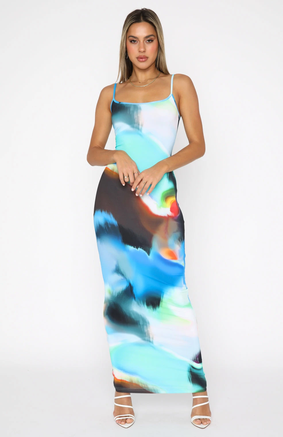 Crave You Maxi Dress Ice Aura 2 Crave You Maxi Dress Ice Aura - Image 2