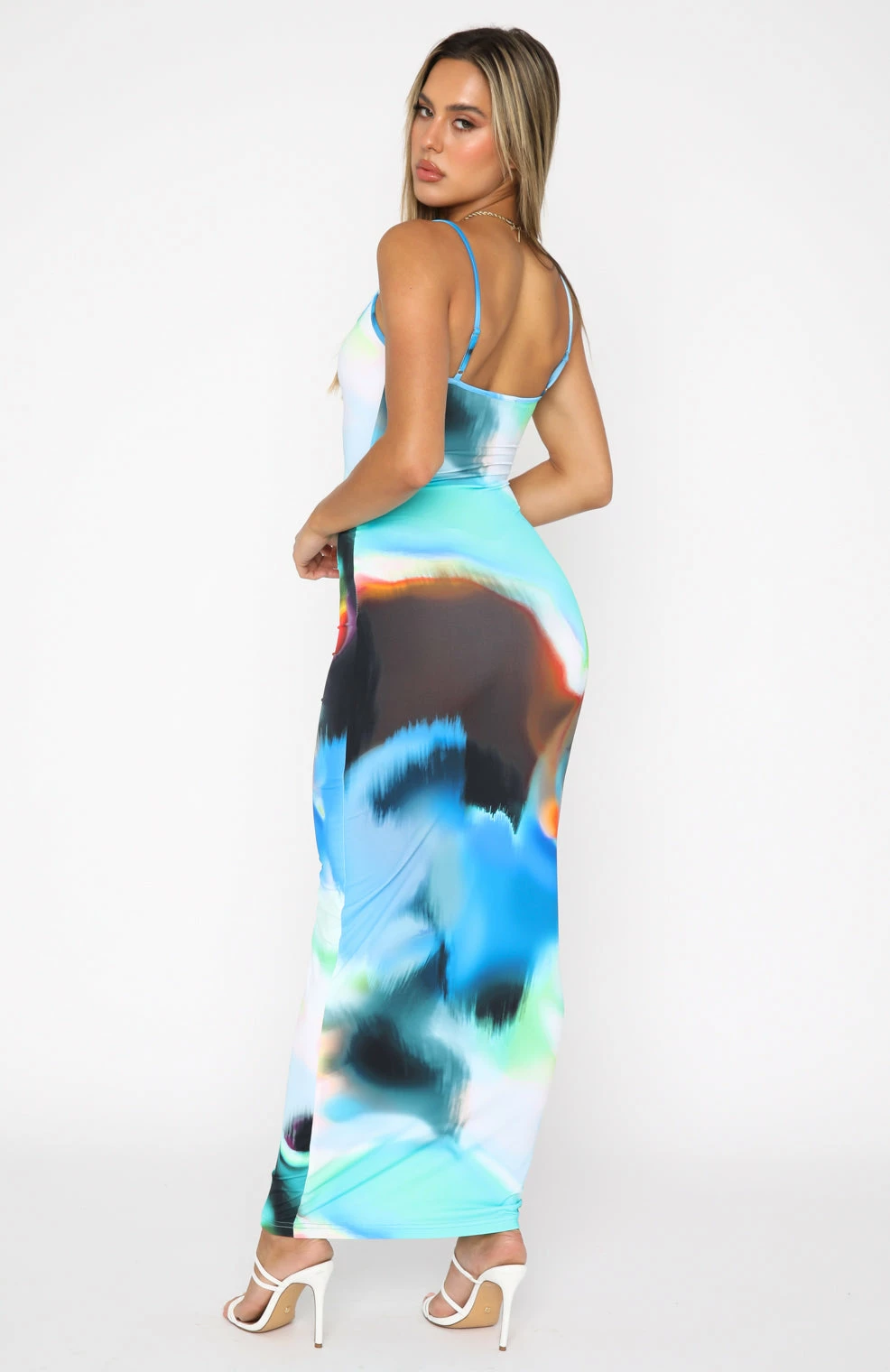 Crave You Maxi Dress Ice Aura 4 Crave You Maxi Dress Ice Aura - Image 4