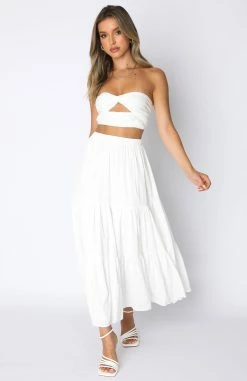 The One's You Love Maxi Set White -Outlet The Lounge Vibe Store 13.01.22 513