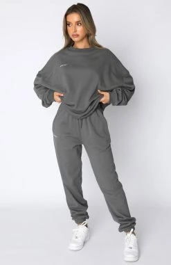 Not An Issue Sweatpants Slate -Outlet The Lounge Vibe Store 13.01.22 800