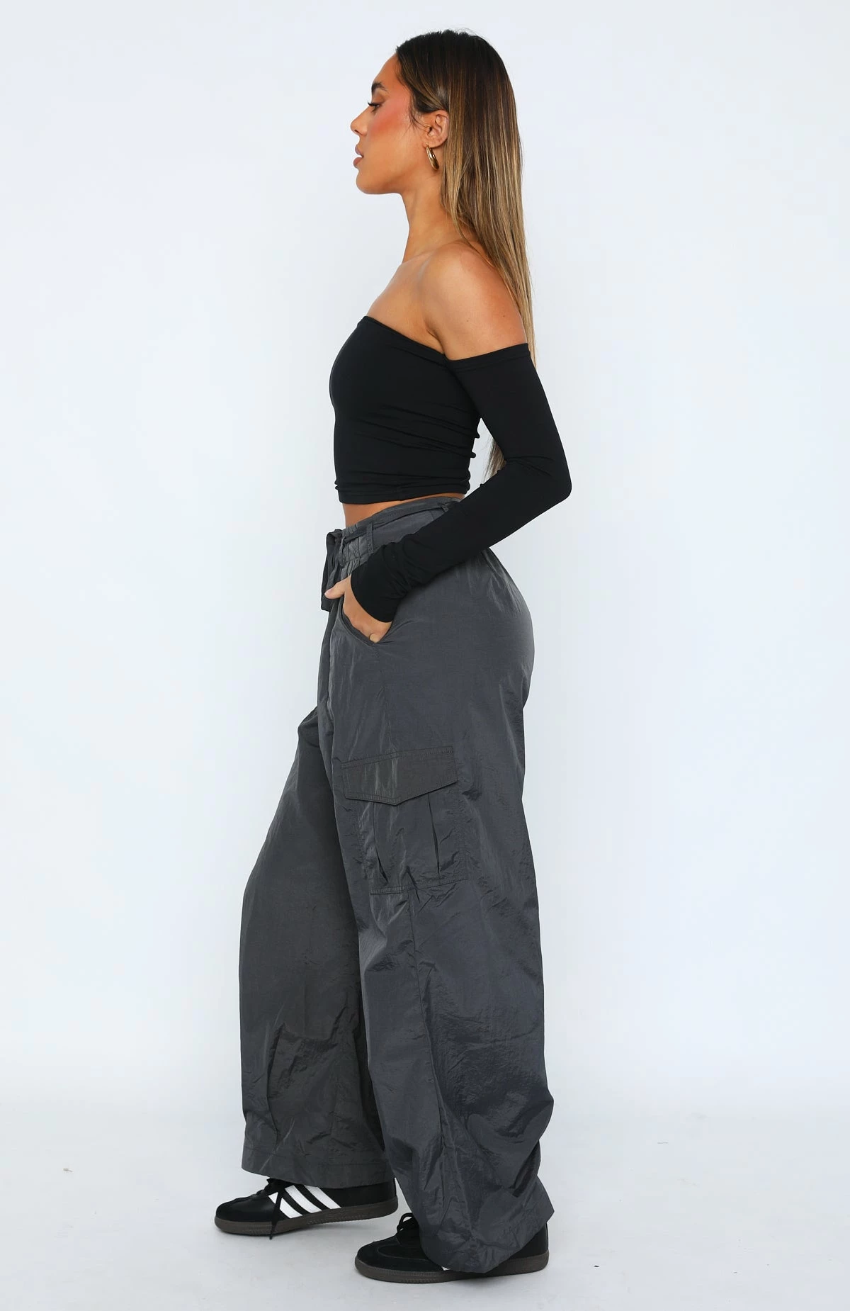 Pump It Louder Pants Charcoal 3 Pump It Louder Pants Charcoal - Image 3