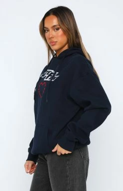 Need To Have It Oversized Hoodie Dark Navy -Outlet The Lounge Vibe Store 14.07.23 0297